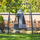TitanFlex Swing Set with Saucer Tent Swing
