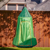 FlyMax Saucer Tree Swing With Green Tent