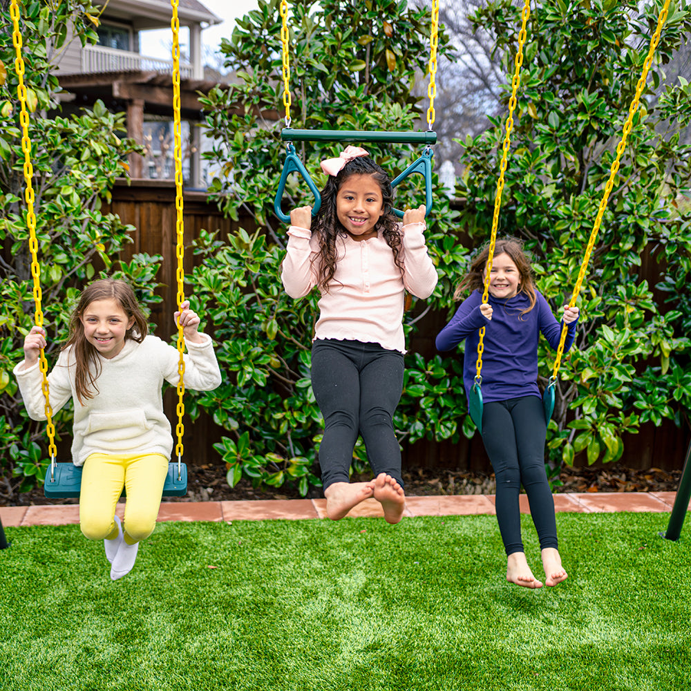 TitanMax Swing Set With Boat Swing