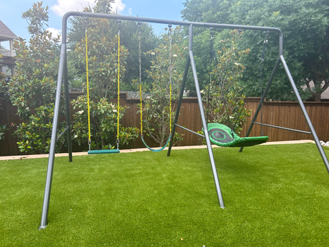 TitanPro Swing Set With Boat Swing