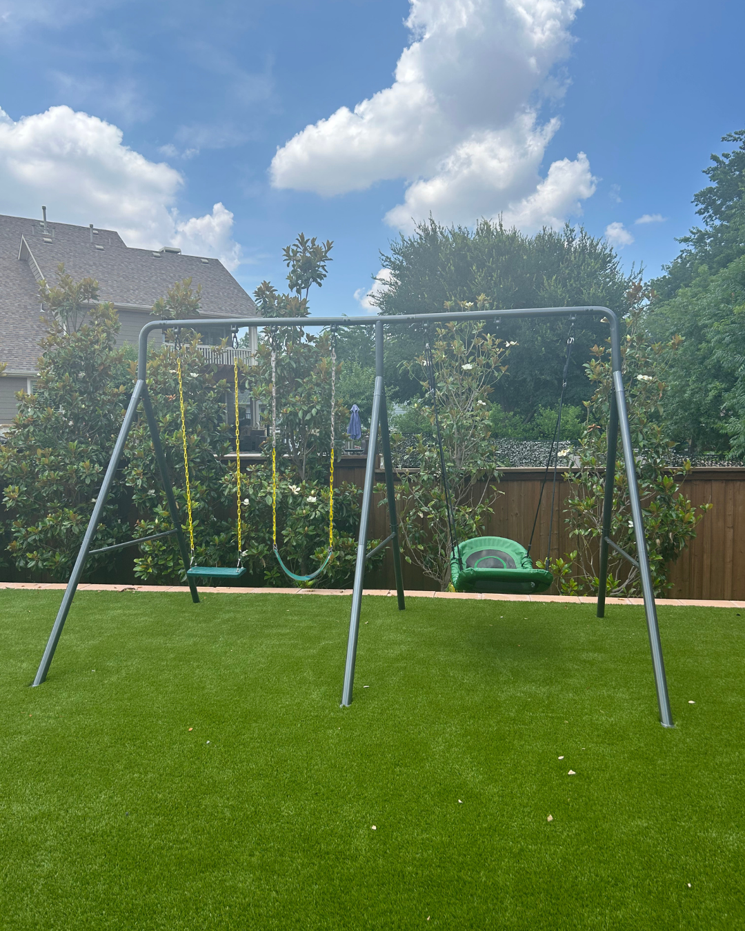 TitanPro Swing Set With Boat Swing