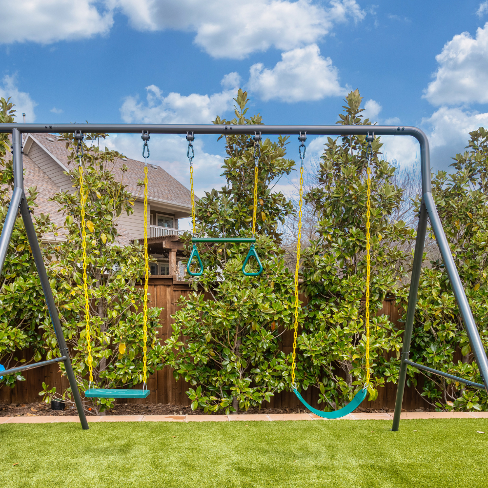 TitanMax Swing Set With Boat Swing