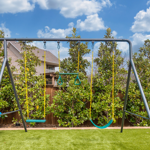 TitanMax Swing Set With Boat Swing