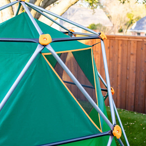 climbing tent gobaplay SummitPro Climbing Dome, Outdoor Kid Climber with Tent, 600 lb Capacity