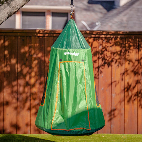 FlyMax Saucer Tree Swing With Green Tent